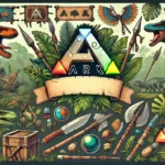 ark: survival evolved (2017) game icons banners